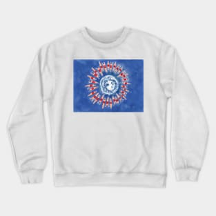 Swimmingly Square Crewneck Sweatshirt